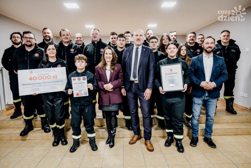 40 tysięcy złotych dla OSP Chodków. Krew, solidarność i realna pomoc