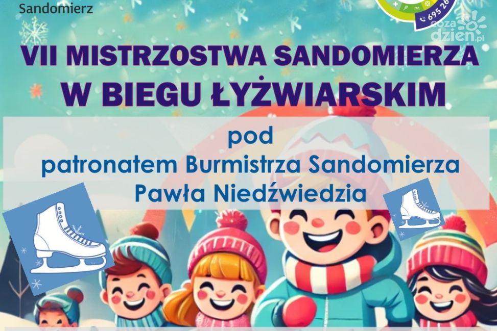 VII Mistrzostwa Sandomierza w Biegu Łyżwiarskim już 31 stycznia
