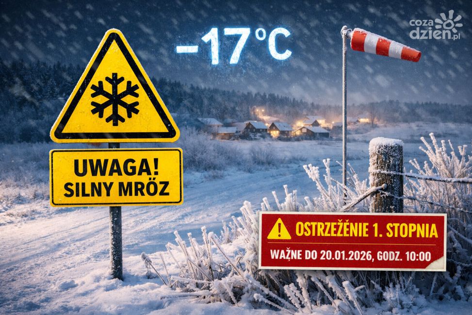 Zima nie odpuszcza. IMGW wydał ostrzeżenie przed silnym mrozem