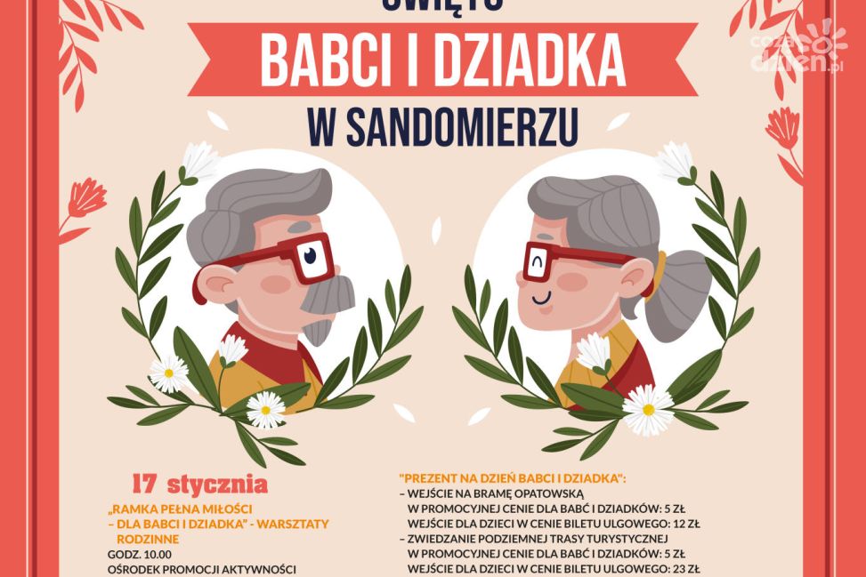 Święto Babci i Dziadka w Sandomierzu – warsztaty, sport i książkowe prezenty