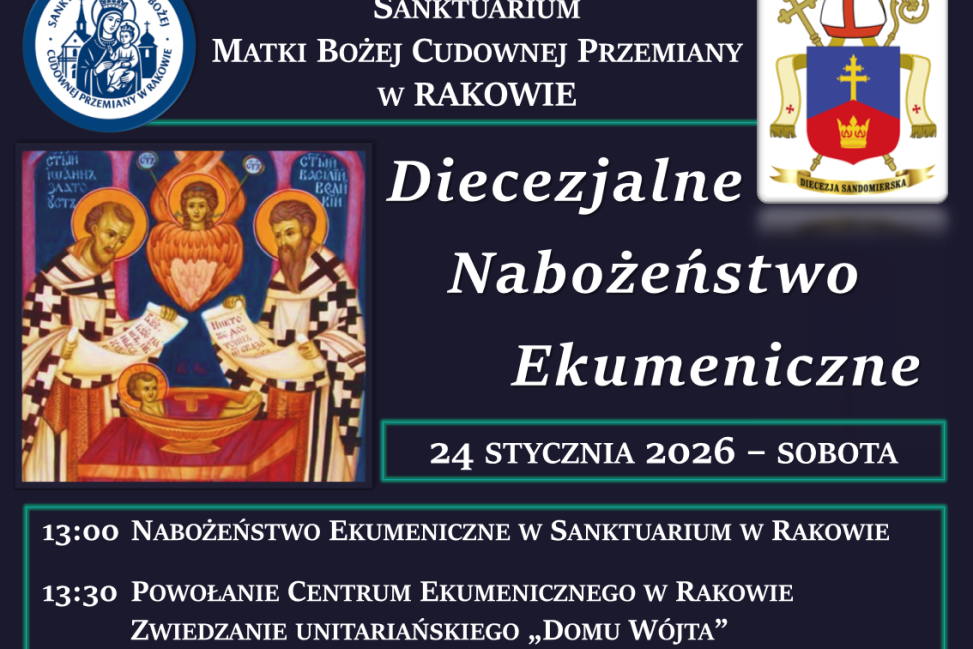 Raków miejscem diecezjalnego nabożeństwa ekumenicznego. Wspólna modlitwa o jedność chrześcijan