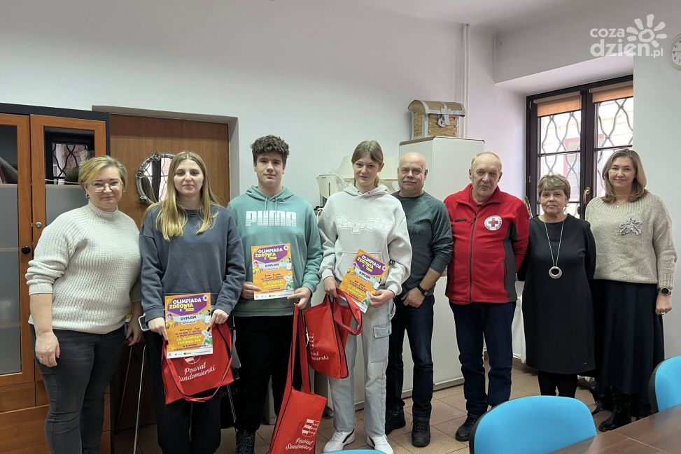 Etap rejonowy XXXIII Ogólnopolskiej Olimpiady Zdrowia PCK w Sandomierzu