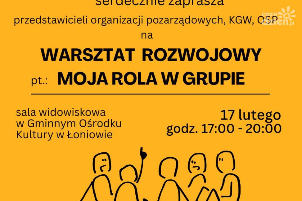 Warsztaty dla NGO w Łoniowie. Jak odnaleźć swoją rolę w zespole?