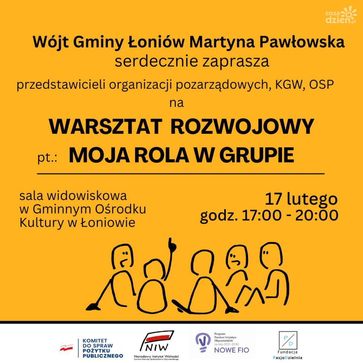 Warsztaty dla NGO w Łoniowie. Jak odnaleźć swoją rolę w zespole?
