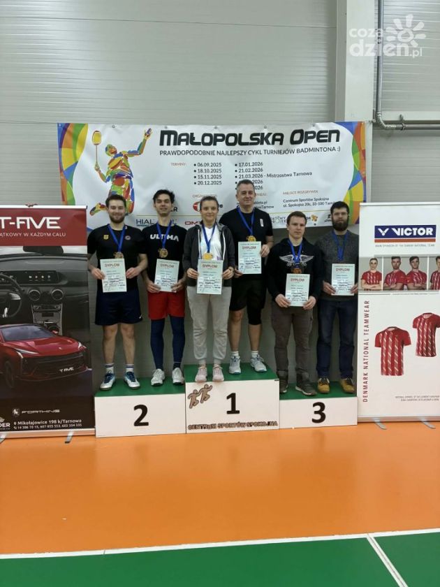 Udane otwarcie 2026 roku. Adrian Kowal na podium Małopolska Open Tarnów