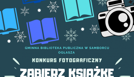 „Zabierz książkę na ferie” – konkurs fotograficzny w Samborcu