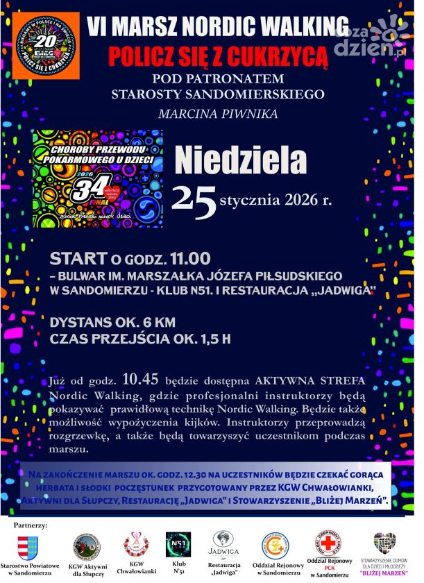 Nordic Walking dla zdrowia w Sandomierzu