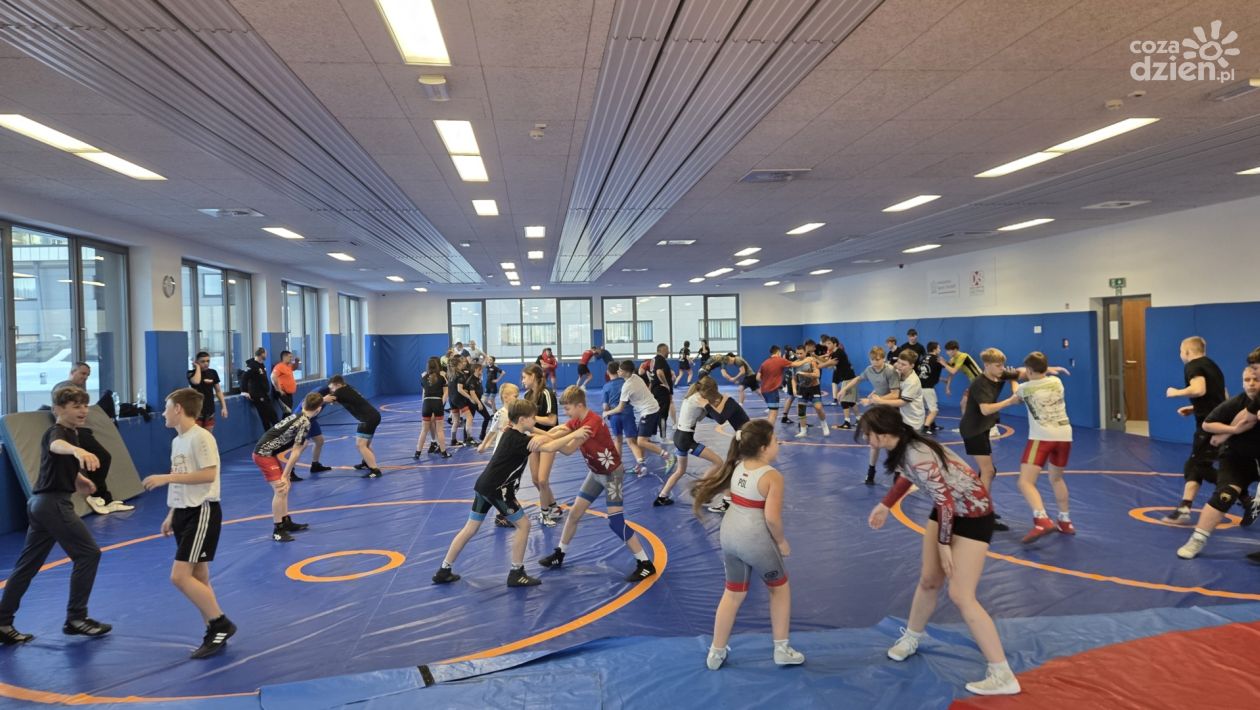 Młodzi zapaśnicy MKS CZARNI Połaniec na zgrupowaniu Kadry Wojewódzkiej w Zakopanem