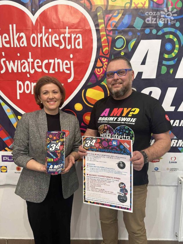 Koprzywnica gra z WOŚP. Dwa dni sportu, muzyki i pomagania