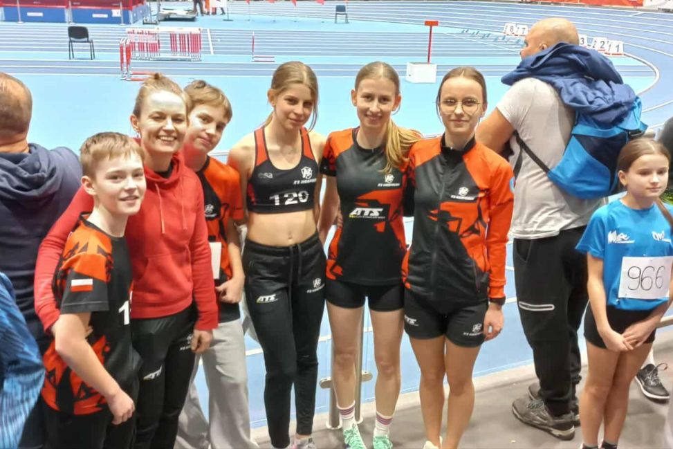 Mocny start KS HARPAGAN Tarnobrzeg na Ogólnopolskim Halowym Mityngu POZLA w Rzeszowie