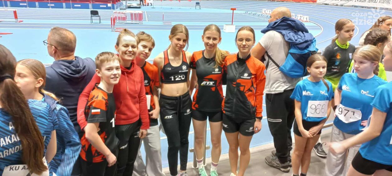 Mocny start KS HARPAGAN Tarnobrzeg na Ogólnopolskim Halowym Mityngu POZLA w Rzeszowie