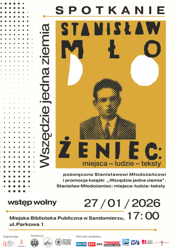 „Wszędzie jedna ziemia”. Spotkanie o twórczości Stanisława Młodożeńca w sandomierskiej bibliotece