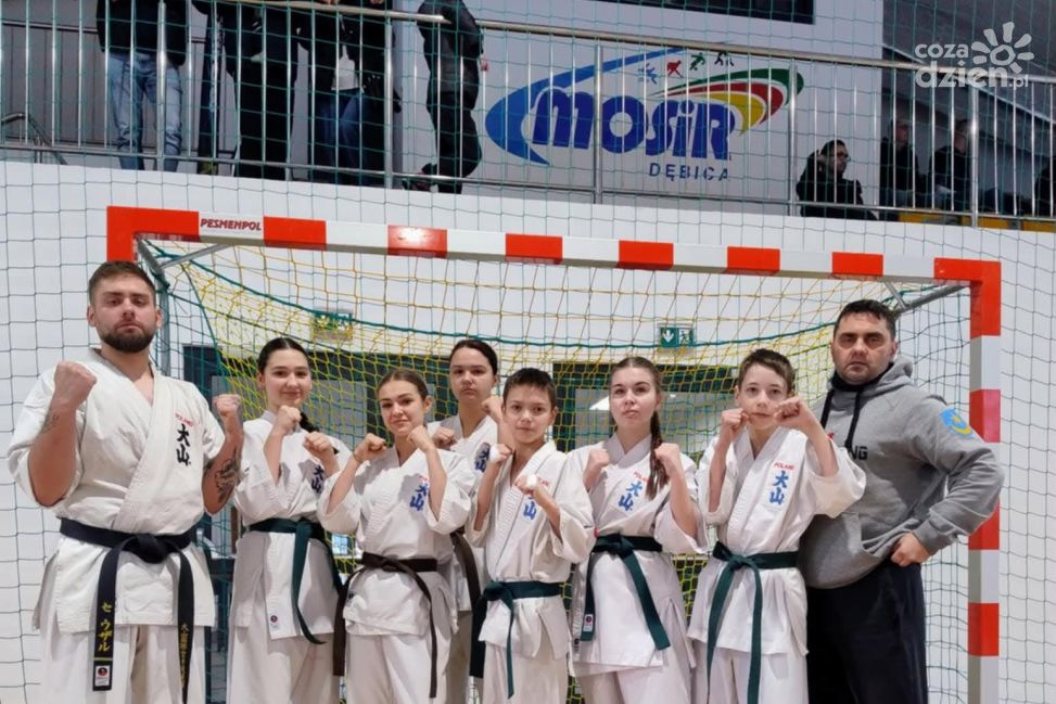 Tarnobrzeski Klub Oyama Karate na sparingach międzyklubowych Kyokushin–Oyama w Dębicy