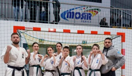 Tarnobrzeski Klub Oyama Karate na sparingach międzyklubowych Kyokushin–Oyama w Dębicy