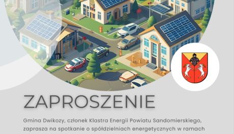 Spotkanie o spółdzielniach energetycznych i OZE w Dwikozach