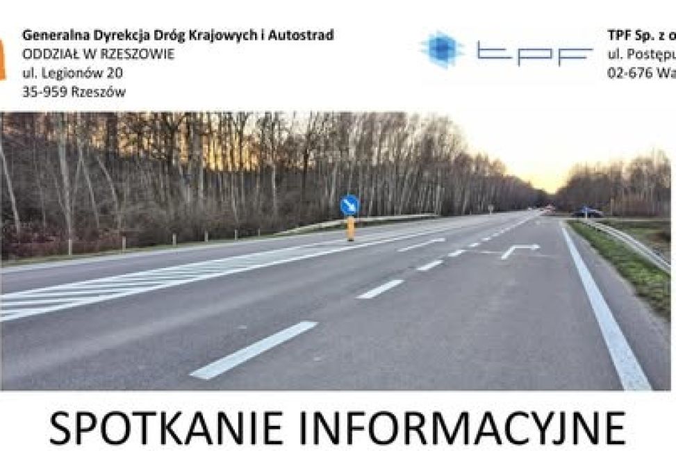 Spotkanie informacyjne dotyczące planowanego przebiegu drogi krajowej nr 9