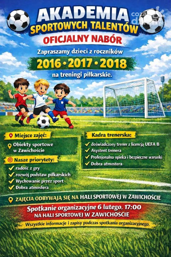 Zawichost stawia na młode talenty. Rusza Akademia Sportowych Talentów