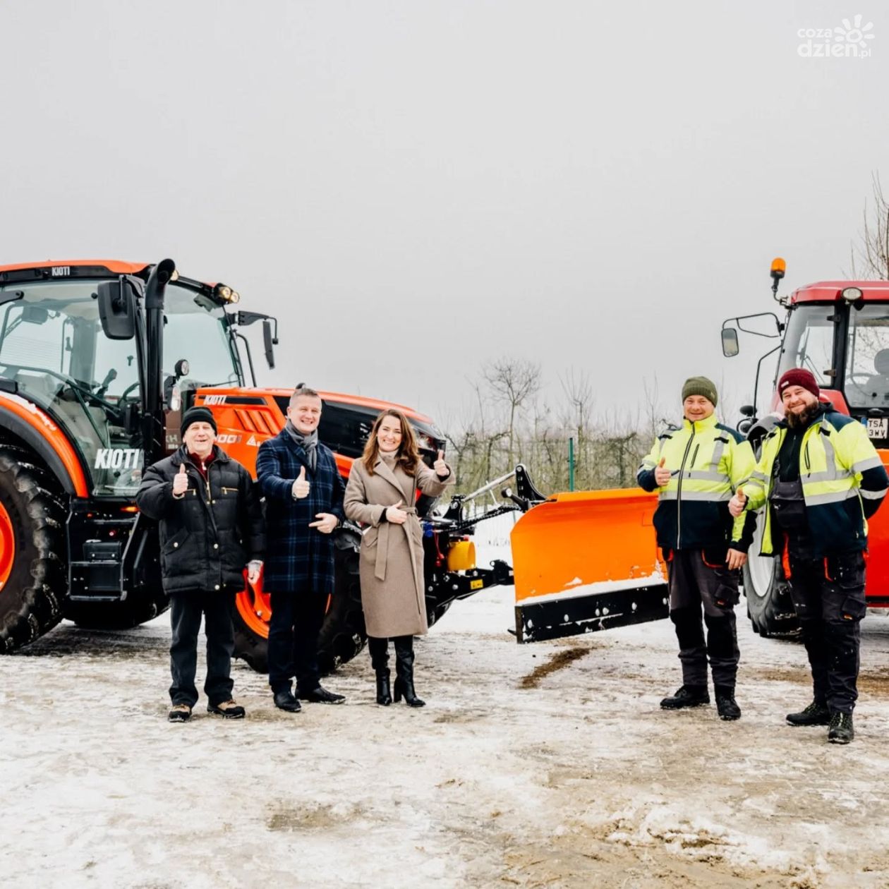 Nowy sprzęt do zimowego utrzymania dróg w Gminie Łoniów