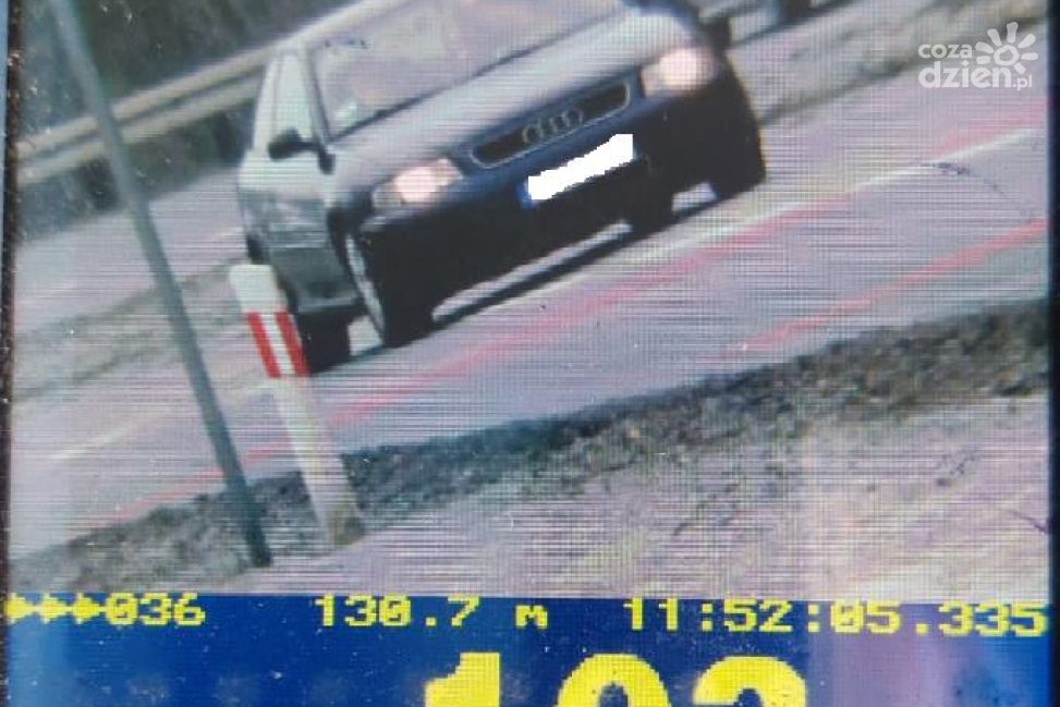 103 km/h w terenie zabudowanym. Kierująca straciła prawo jazdy