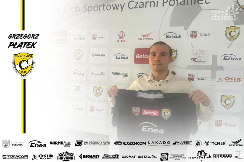 Grzegorz Płatek nowym zawodnikiem Czarnych Połaniec