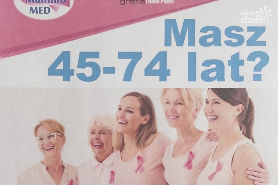 Bezpłatna mammografia w Gierlachowie. Badania 29 stycznia