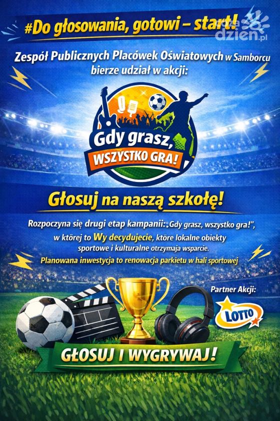 Projekt modernizacji hali sportowej w Samborcu zakwalifikowany do dalszego etapu