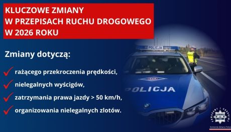 Zmiany w przepisach drogowych od 2026 roku. Nowe zasady i surowsze kary