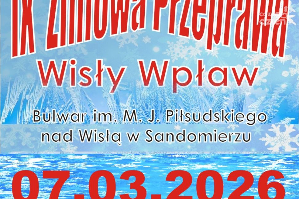 Zimowa Przeprawa Wisły wpław przełożona na kolejny miesiąc