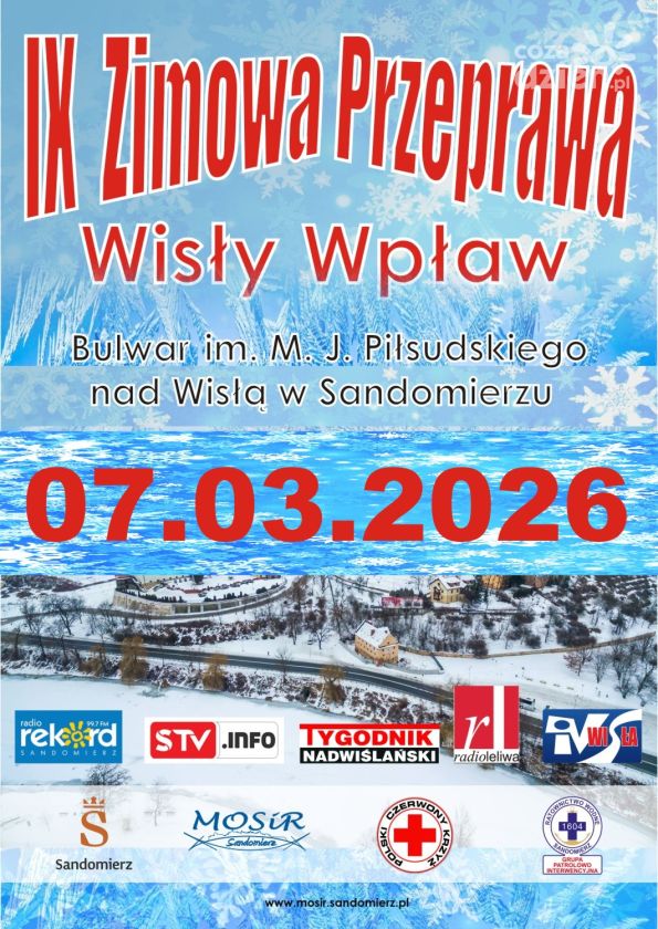 Zimowa Przeprawa Wisły wpław przełożona na kolejny miesiąc