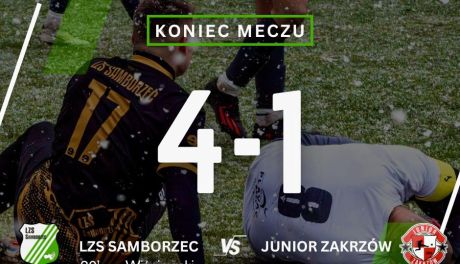 LZS Samborzec rozpoczyna przygotowania od zwycięstwa w sparingu z Juniorem Zakrzów