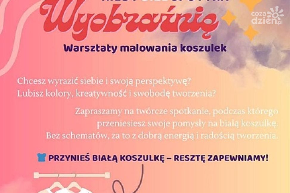 „Kiedy biel spotyka wyobraźnię”. Kreatywne warsztaty w Obrazowie
