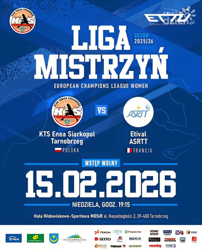 Ćwierćfinał Ligi Mistrzyń przed KTS Enea Siarkopol Tarnobrzeg