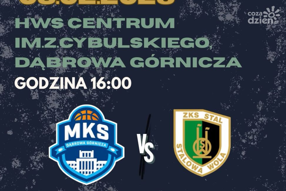 Koszykarze Stal Stalowa Wola w niedzielę zmierzy się z rezerwami MKS Dąbrowa Górnicza