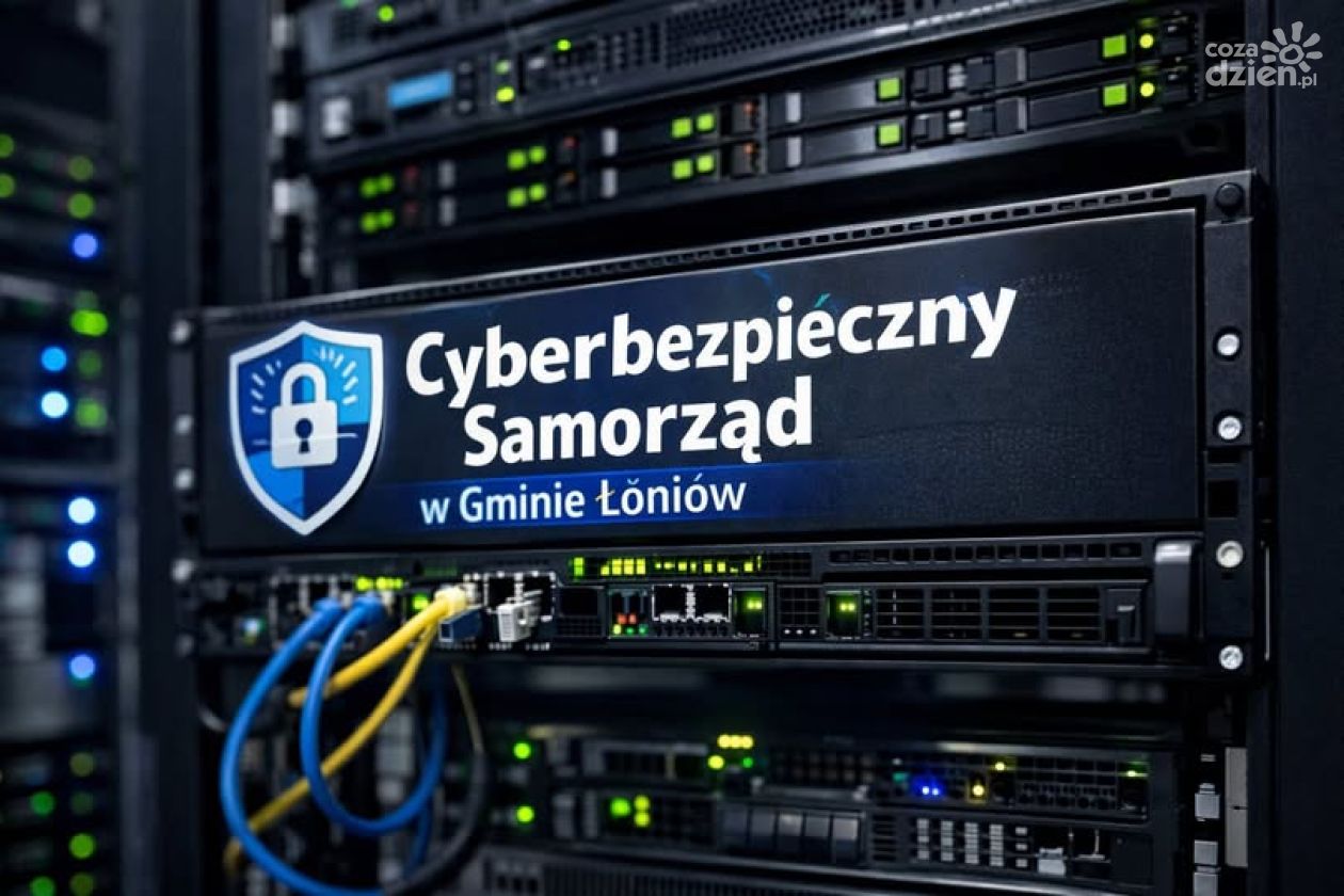 Umowa na realizację projektu „Cyberbezpieczny Samorząd w Gminie Łoniów”