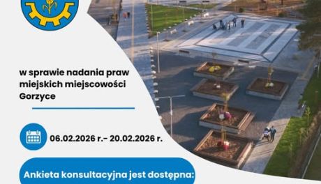 Konsultacje społeczne w sprawie nadania Gorzycom statusu miasta
