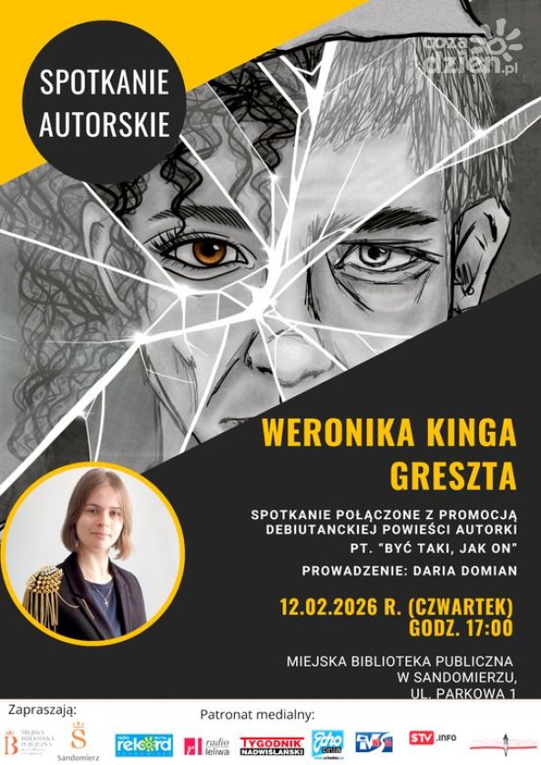 Spotkanie autorskie z Weroniką Kingą Gresztą w Sandomierzu