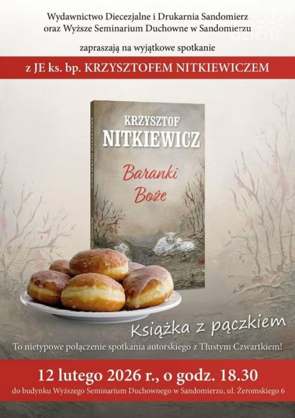 Spotkanie autorskie z bp. Krzysztofem Nitkiewiczem w Sandomierzu