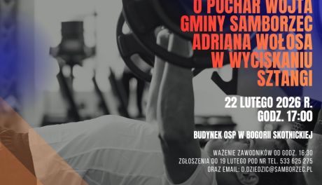 Mistrzostwa wyciskania sztangi w Bogorii Skotnickiej!