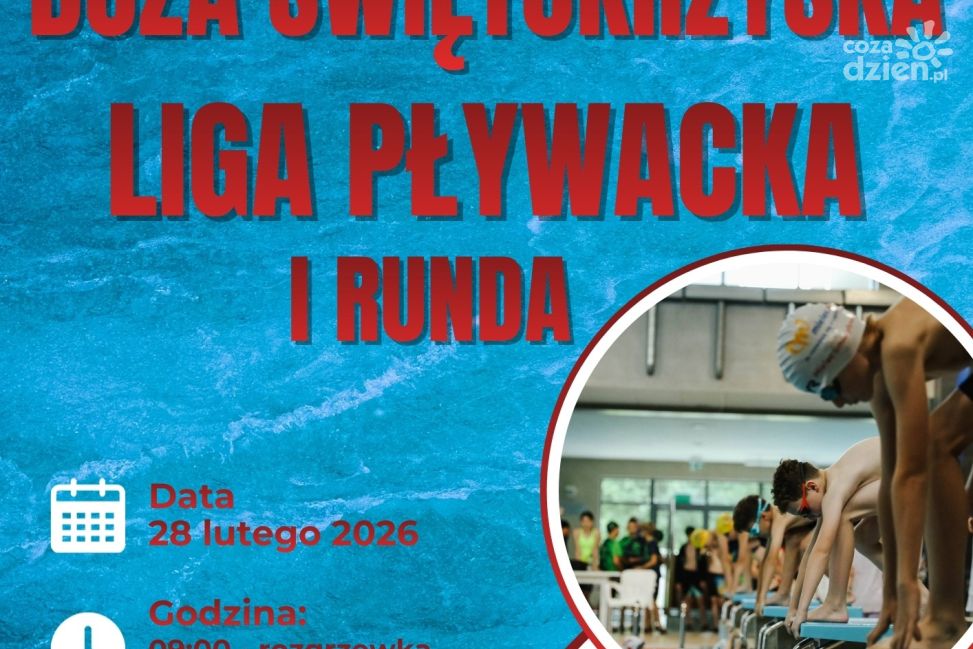 I runda Dużej Świętokrzyskiej Ligi Pływackiej już 28 lutego w Połańcu