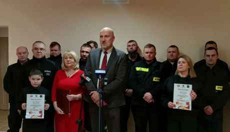 Strażacy z OSP Wygoda zachęcają do oddawania krwi