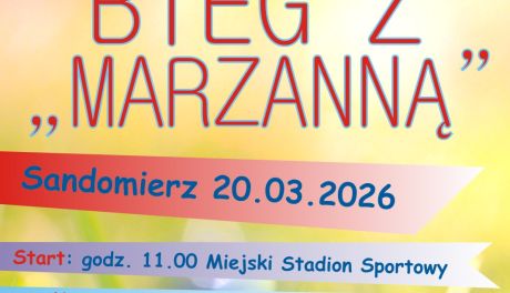 Bieg z Marzanną w Sandomierzu. Uczniowie na sportowo pożegnają zimę