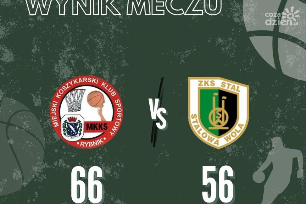 Koszykarze Stali Stalowa Wola walczyli do końca. MKKS Rybnik lepszy o 10 punktów