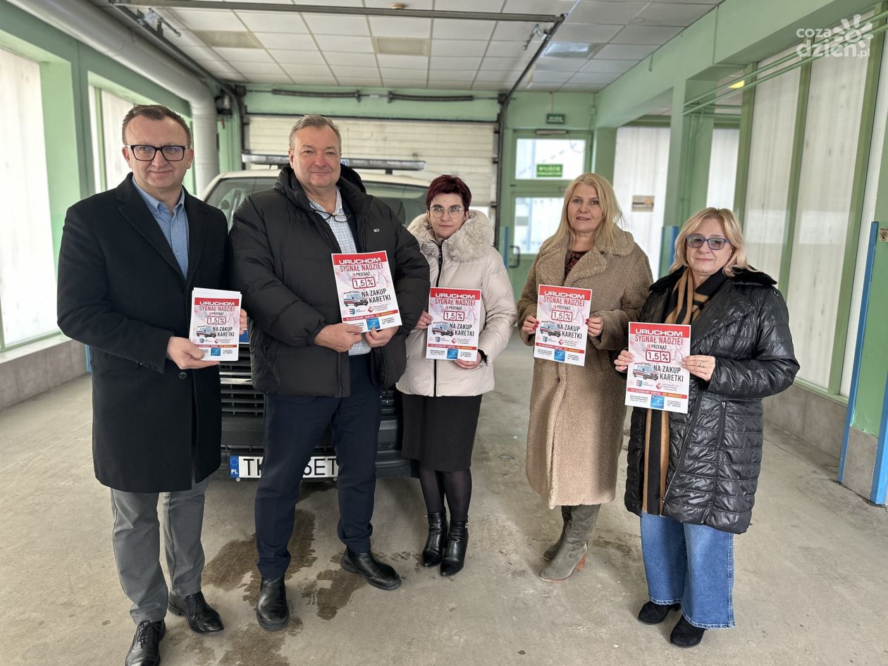 „Uruchom sygnał nadziei”. Sandomierski szpital zbiera na karetkę transportową