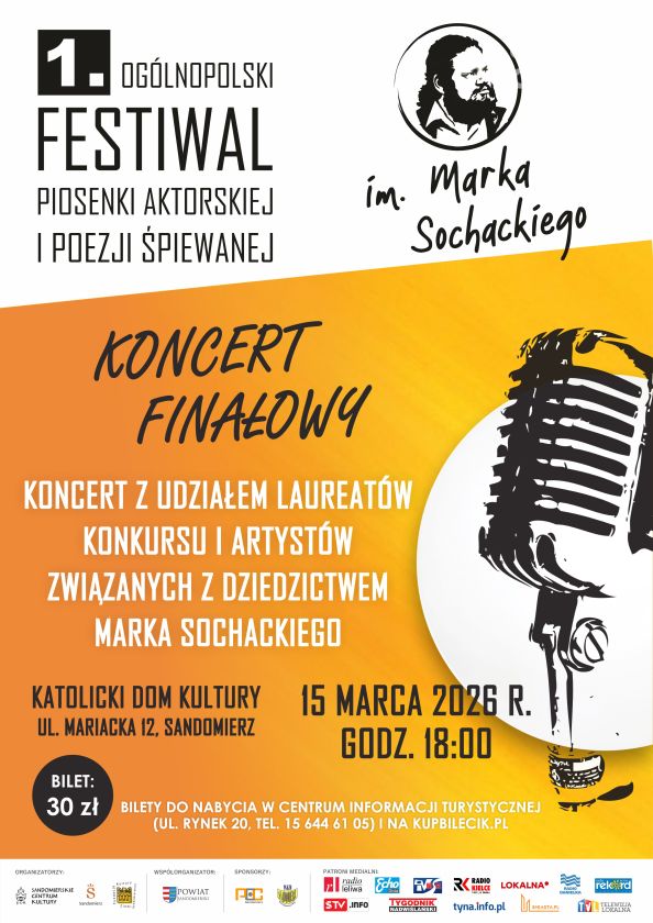 Ogólnopolski festiwal w Sandomierzu. Uczczą pamięć Marka Sochackiego