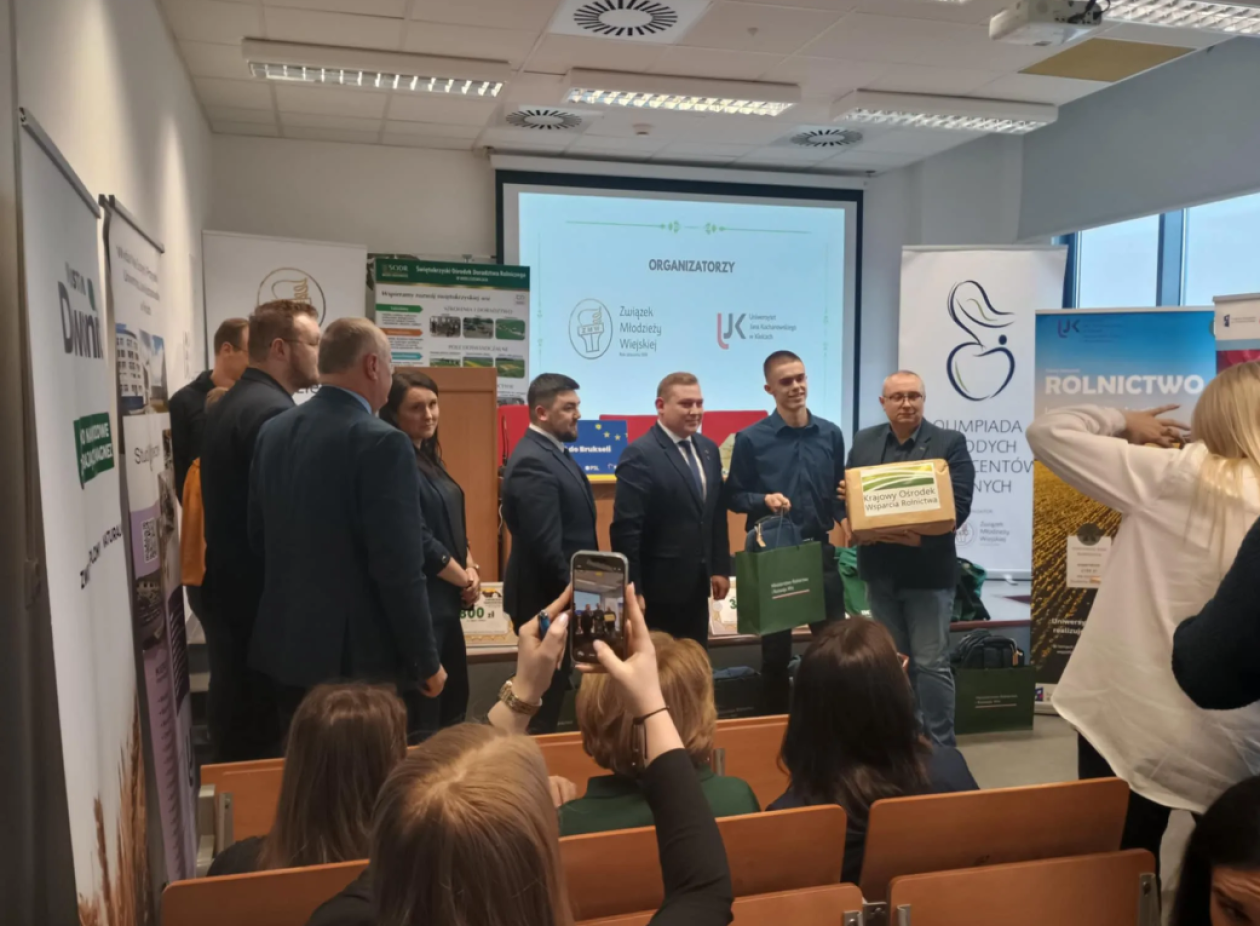 Sukces uczniów z Mokoszyna w Olimpiadzie Młodych Producentów Rolnych