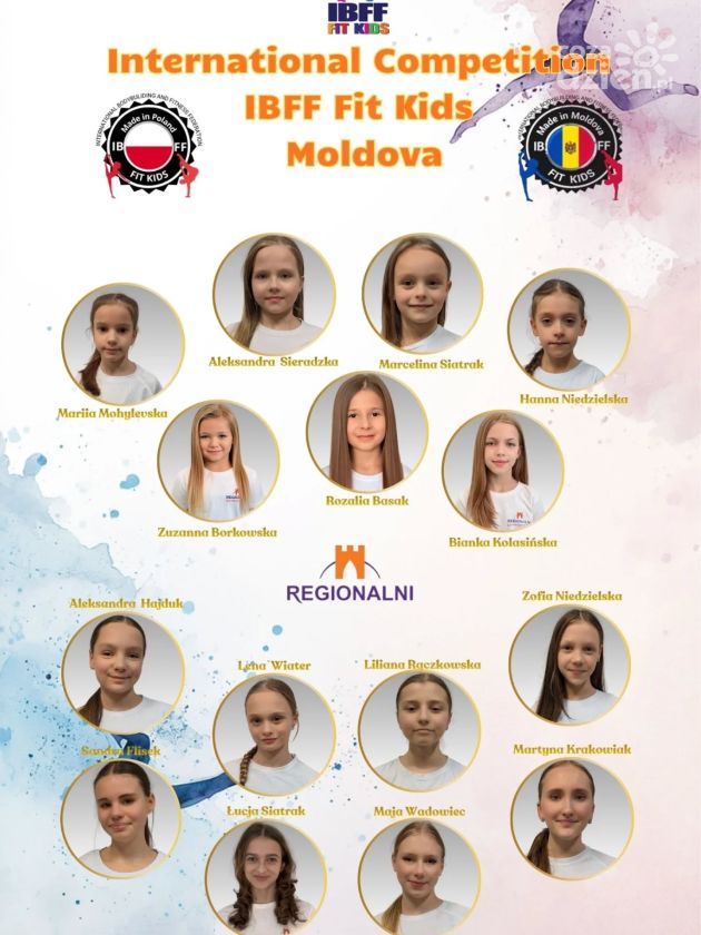 Zawodniczki „Regionalnych” powalczą o medale na IBFF Fit Kids w Kiszyniowie