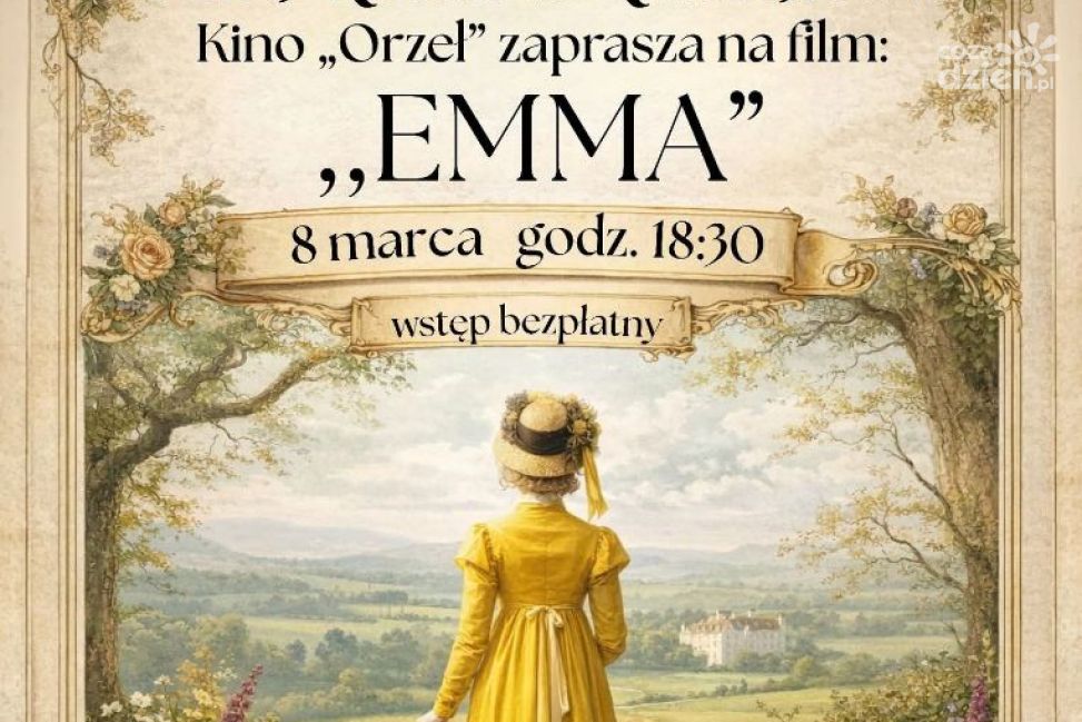 Bezpłatny seans „Emmy” z okazji Dnia Kobiet w Klimontowie