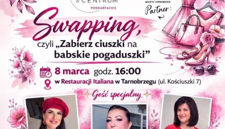 Swapping z okazji Dnia Kobiet w Tarnobrzegu. Moda, rozmowy i pomoc potrzebującym