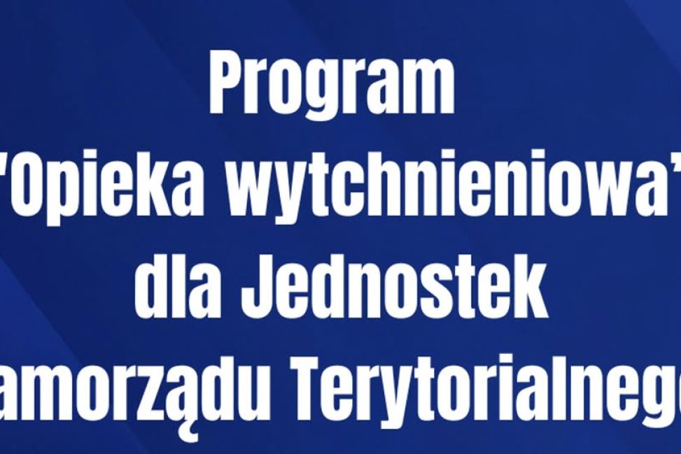 Gmina Samborzec z dofinansowaniem na program „Opieka Wytchnieniowa” 2026