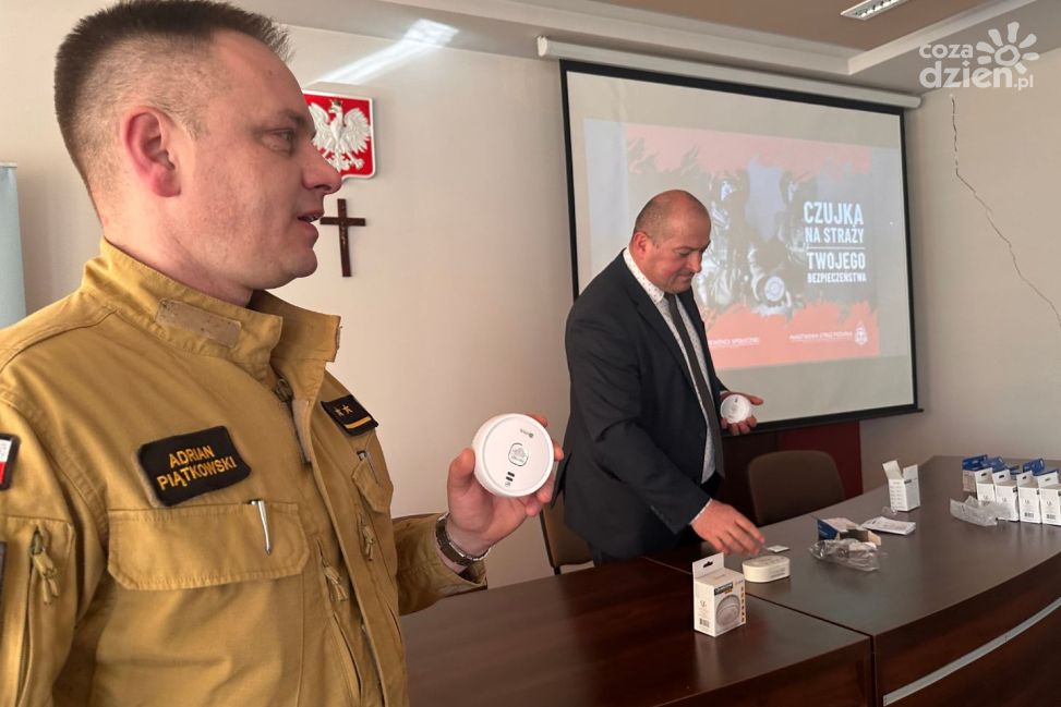 Koprzywnica: czujki czadu i dymu dla mieszkańców – akcja bezpieczeństwa w gminie